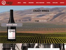 Tablet Screenshot of nagywines.com